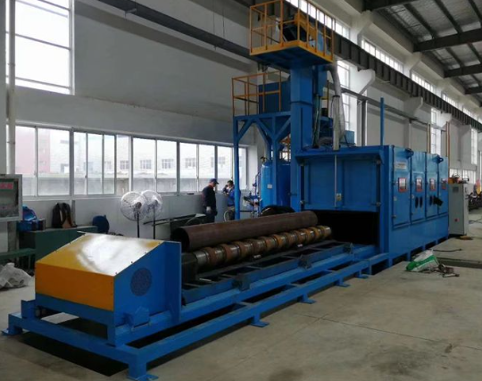 宁波喷砂机在管道除锈中的现场施工应用